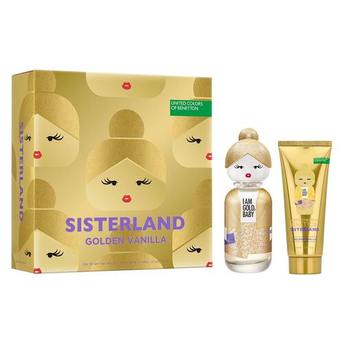 Set para Mujer Benetton Sisterland Golden Vainilla