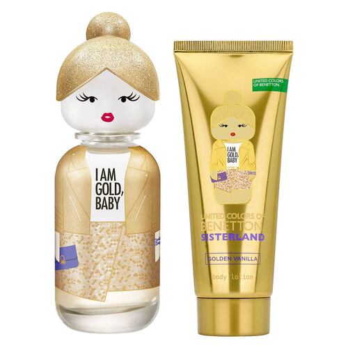 Set para Mujer Benetton Sisterland Golden Vainilla