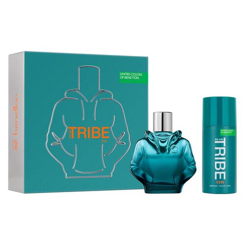 Set para Hombre Benetton We Are Tribe Cool