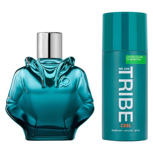 Set para Hombre Benetton We Are Tribe Cool