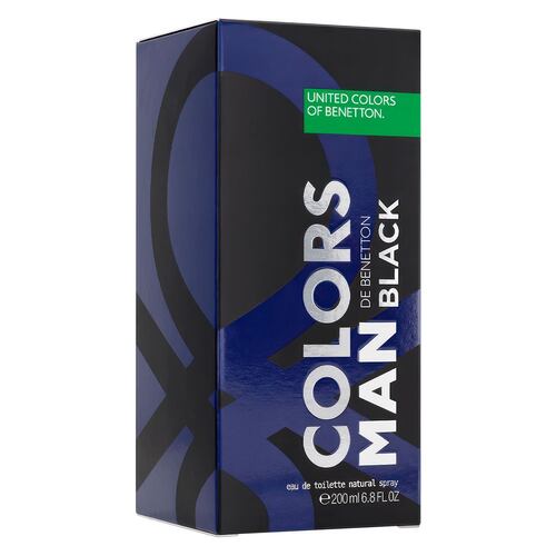 Fragancia para Hombre Benetton United Colors Man Black Eau de Toilette 200ml