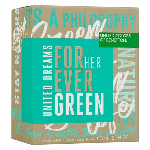 Perfume para Mujer Benetton United Dreams Forever Green Eau de Toilette 80ml