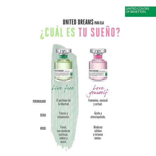 Set para Mujer Benetton Love Yourself