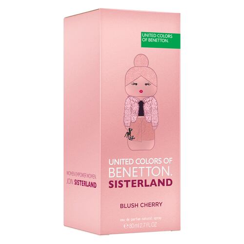 Fragancia para Dama Benetton Sisterland Blush Cherry Eau de Parfum 80 ml