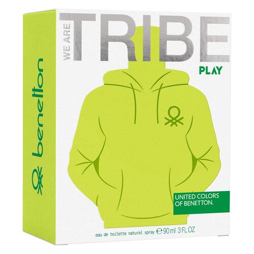 Fragancia Benetton United Colors We are Tribe Play Eau de Toilette 90 ml para Caballero