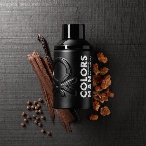 Perfume Benetton Colors Man Black Intenso Set para Hombre