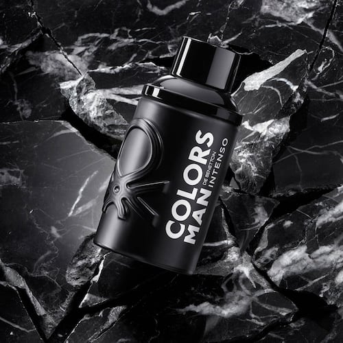 Perfume Benetton Colors Man Black Intenso Set para Hombre