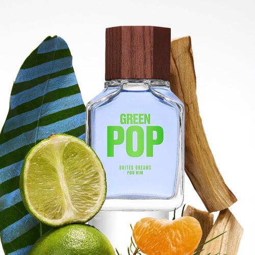 Fragancia Benetton United Dreams Green Pop For Him Eau de Toilette 100 ml para Caballero