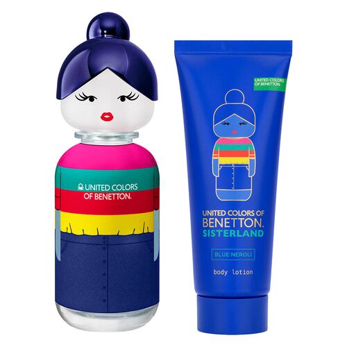 Fragancia Benetton Sisterland Blue Neroli Set para Mujer