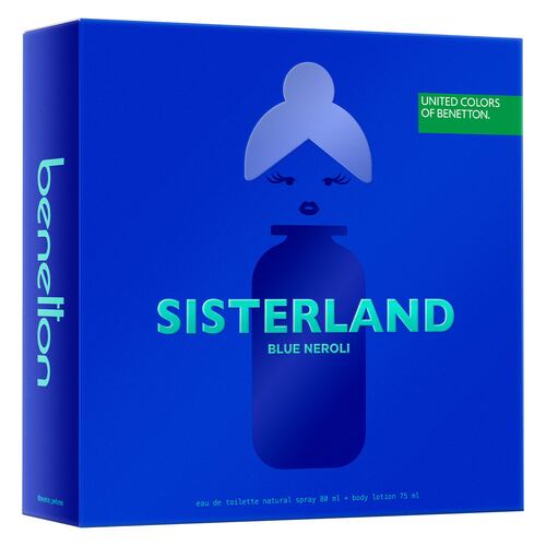 Fragancia Benetton Sisterland Blue Neroli Set para Mujer