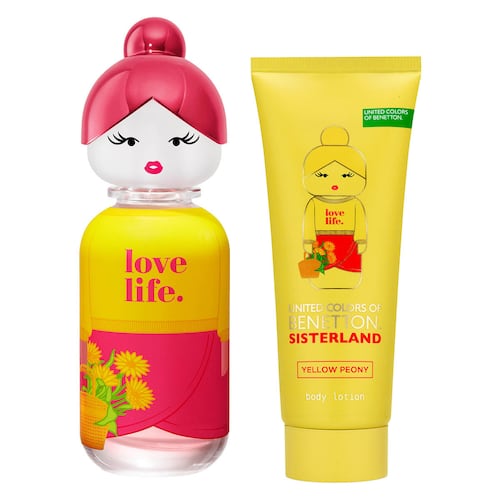Fragancia Benetton Colors Sisterland Yellow Peony Set para Mujer