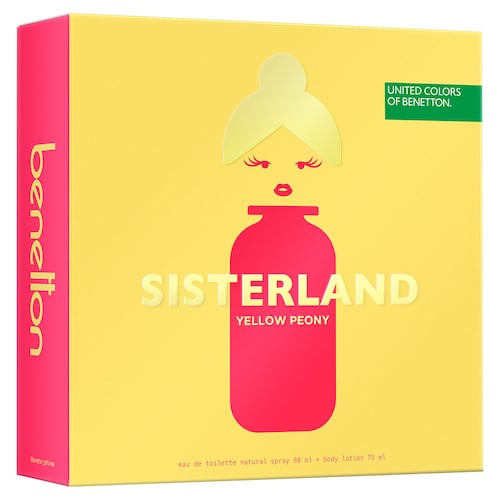 Fragancia Benetton Colors Sisterland Yellow Peony Set para Mujer