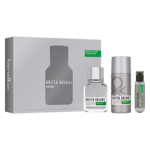Fragancia Benetton United Dreams Aim High Set para Hombre