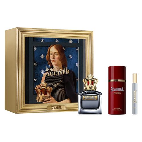 Set para Hombre Jean Paul Gaultier Scandal Pour Homme