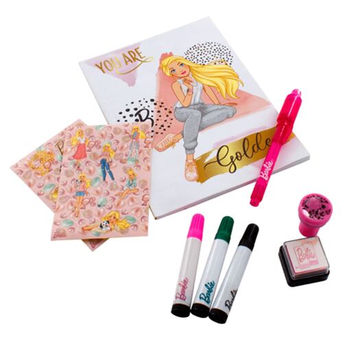 Agenda Top Secret Barbie ¡Descubre el Mensaje Secreto!
