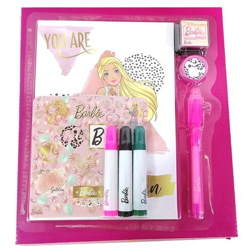 Agenda Top Secret Barbie ¡Descubre el Mensaje Secreto!