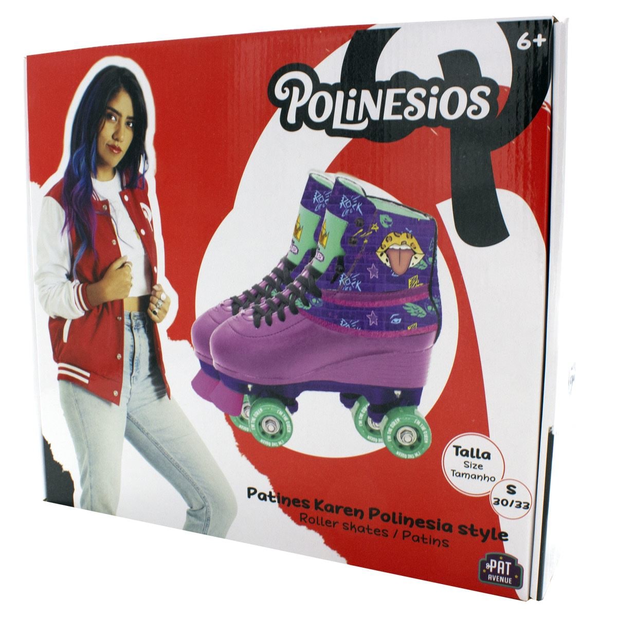 Patines de best sale lesslie polinesia tallas