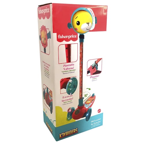3W Scooter de Peluche Fisher Price