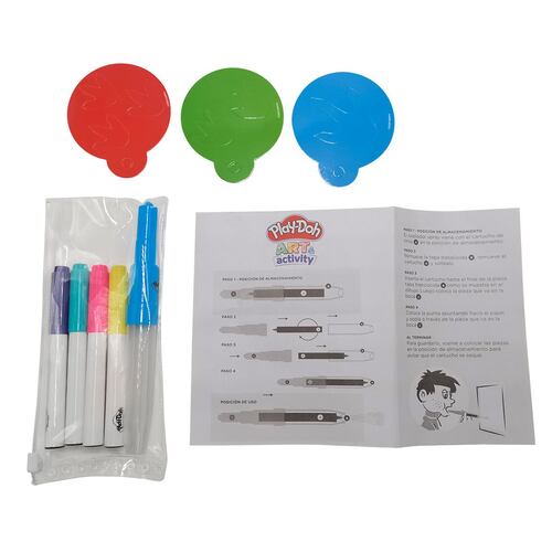 Peluche Color & Fun Art & Activity Play-Doh ¡Lava y Pinta Tantas Veces como Quieras!