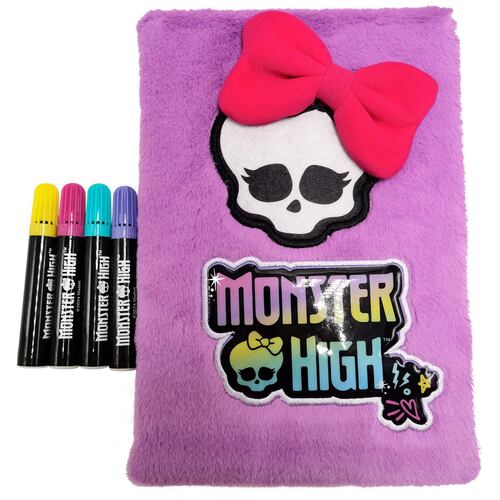 Agenda de Peluche Monster High ¡Descubre su Suave Textura!