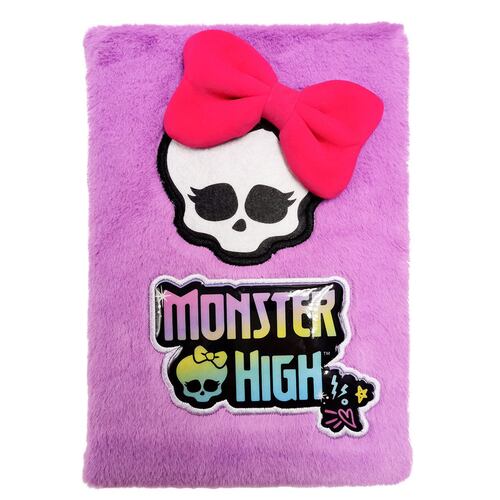 Agenda de Peluche Monster High ¡Descubre su Suave Textura!