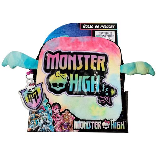 Bolso de Peluche Monster High ¡Será tu Accesorio más Suave y Feroz!
