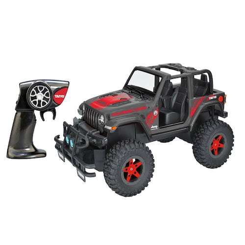 Vehículo control remoto Jeep Wrangler Rubicon Negro
