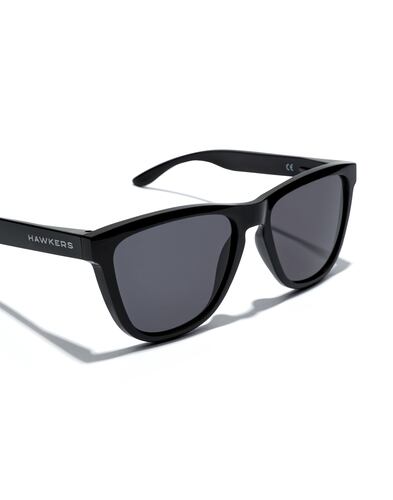 Lente Solar Negro Unisex Hawkers