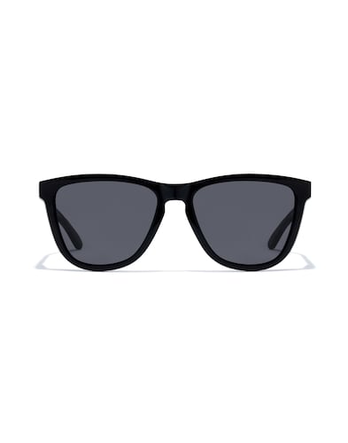 Lente Solar Negro Unisex Hawkers