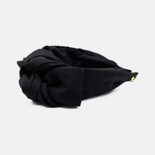 Diadema Nudo Negra Pressume