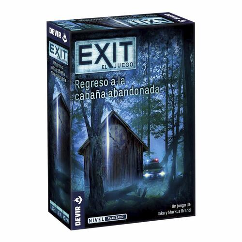 Juego de Mesa EXIT Regreso a la Cabaña Abandonada (Avanzado)