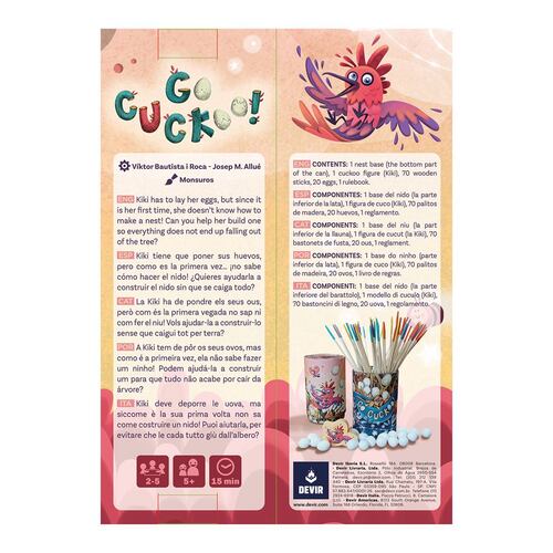 Juego de Mesa Go Cuckoo