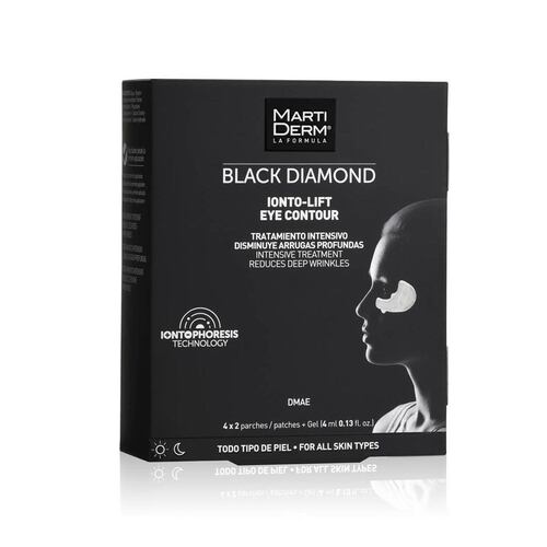 Black Diamond Ionto Lift Eye Contour - 4X2 Parches + Gel Martiderm