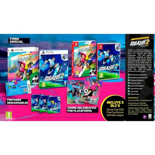 Videojuego Nintendo Switch Golazo! 2 Deluxe