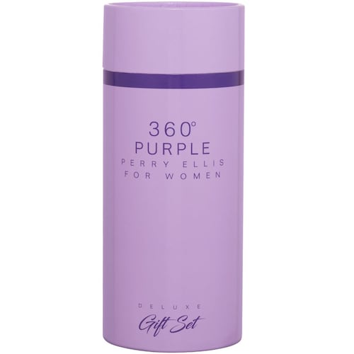 Fragancia Para Dama Set 360° Purple Perry Ellis 100 ML