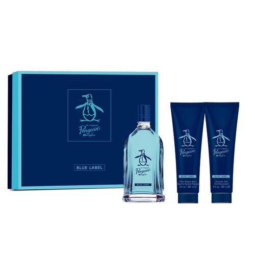 Estuche Fragancia Original Penguin Blue Label Edt 100 para Hombre