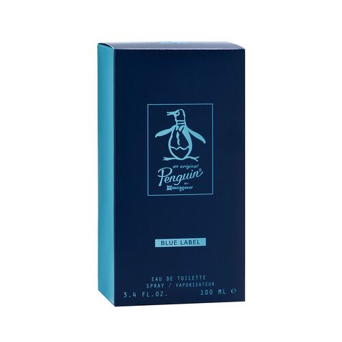 Fragancia Original Penguin Blue Label Eau de Toilet 100 ml para Caballero