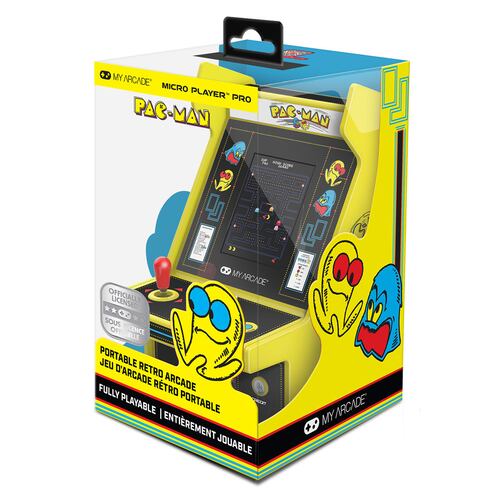 Consola Mini Portable Arcade Pac-Man Retro