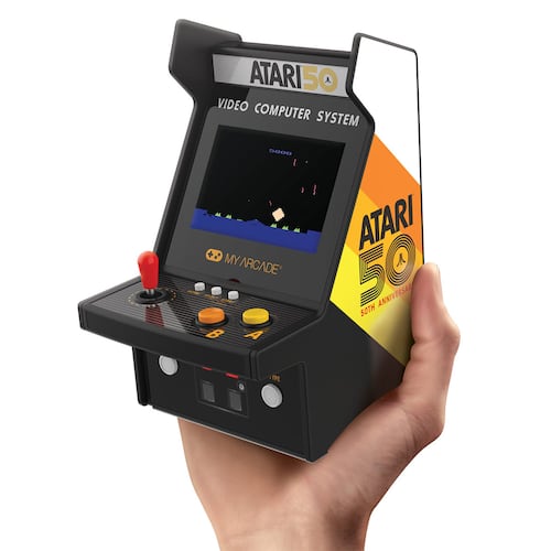 Consola Mini Portable Arcade Atari Retro