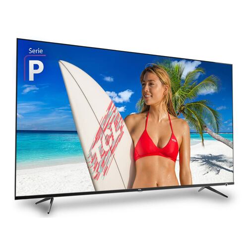 Pantalla TCL 49" 49P612 UHD Serie P Smart TV