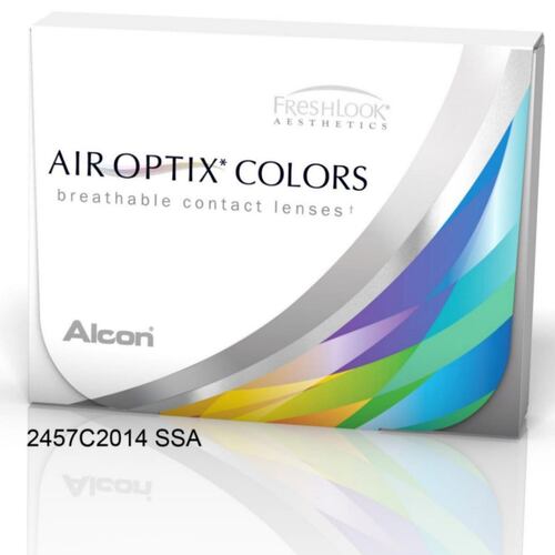 Lente de contacto Air Optix Colors -0.25 verde