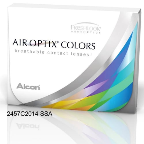 Lente de contacto Air Optix colors -00.75 gris