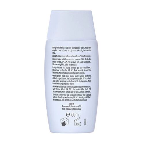 Fotoprotector Fusion Fluid Color SPF50 50ml