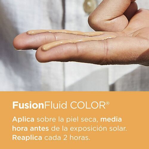 Fotoprotector Fusion Fluid Color SPF50 50ml