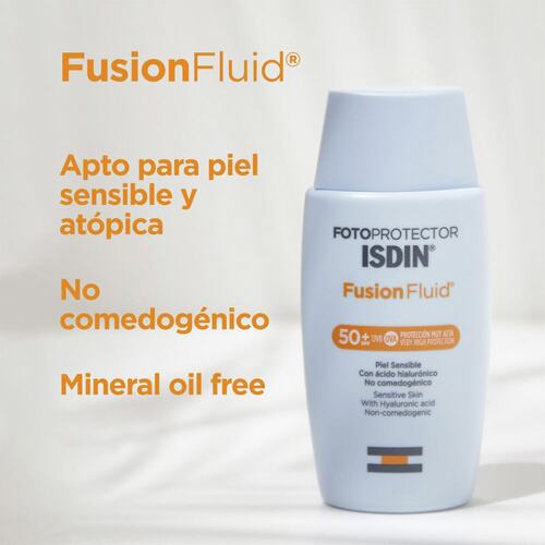 Fotoprotector Fusion Fluid Color SPF50 50ml