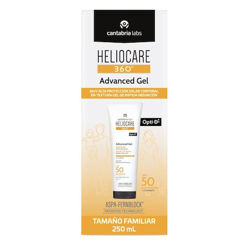 Protector Solar Heliocare 360° Advanced Gel Spf 50+ 250 Ml