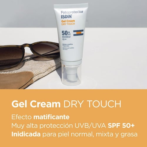 Fotoprotector Isdin 50+ Gel Crema Dry Touch 50ml