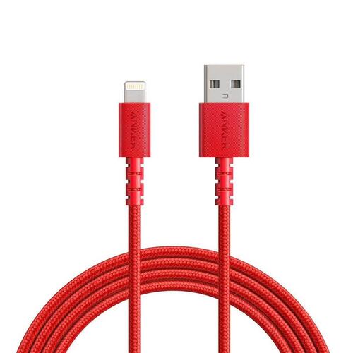 Cable de Carga y Datos PowerLine Select+ USB A-Lightning Connector 1.8m Rojo