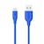 Cable de Carga y Datos de USB A- Micro USB 0.9m Azul