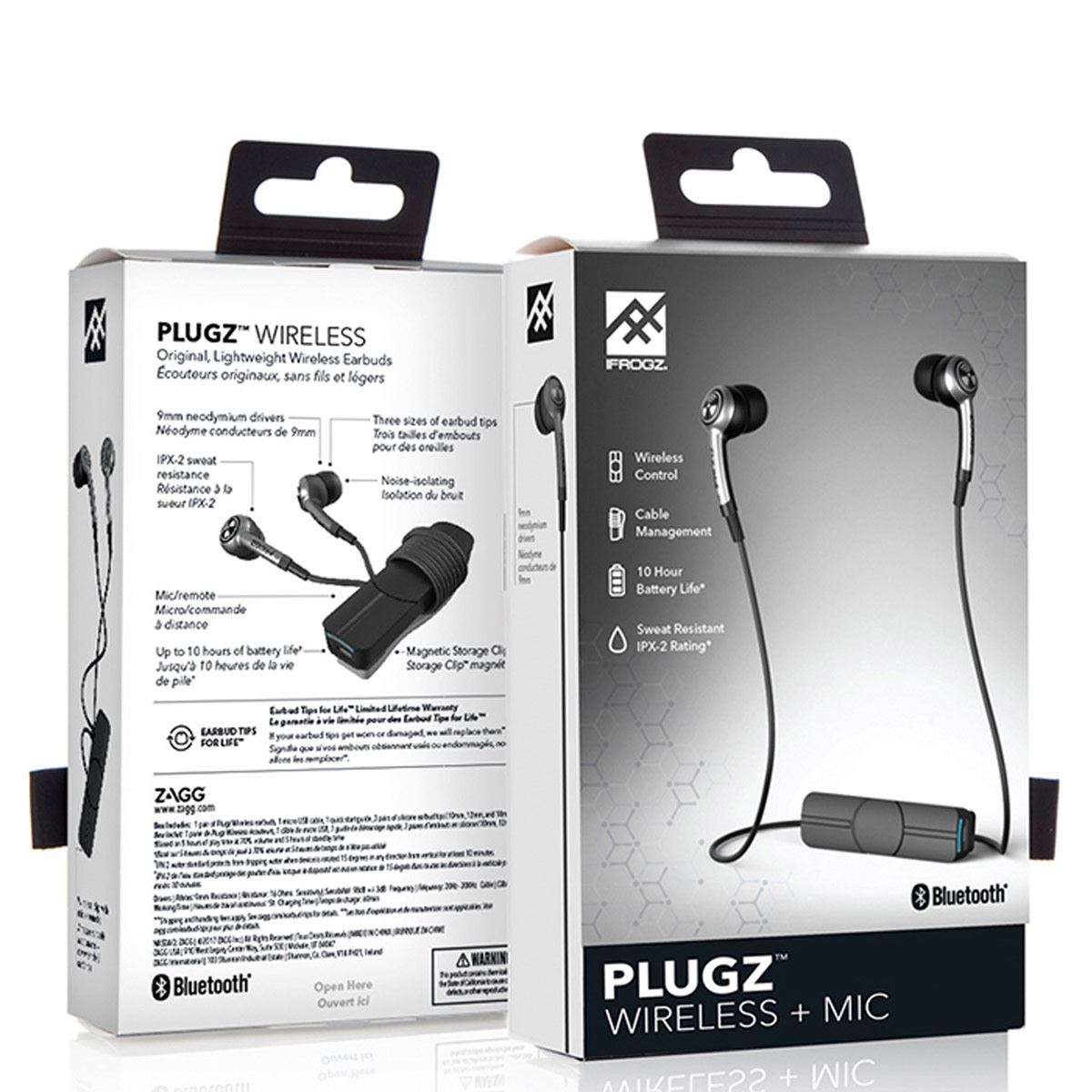 Aud fonos In Ear Bluetooth Negro iFrogz